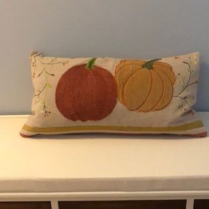 Fall throw pillow